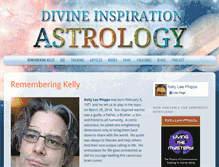 Tablet Screenshot of divineinspirationastrology.com